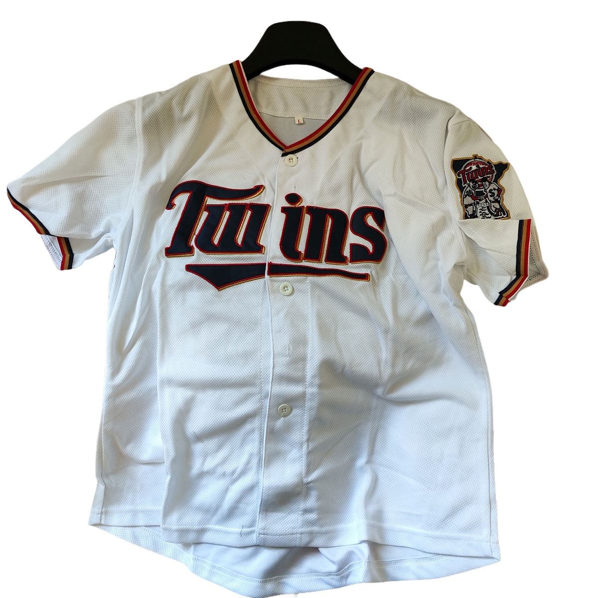 American Youth Baseball Jersey Short-sleeved Embroidered Hiphop Sports Top