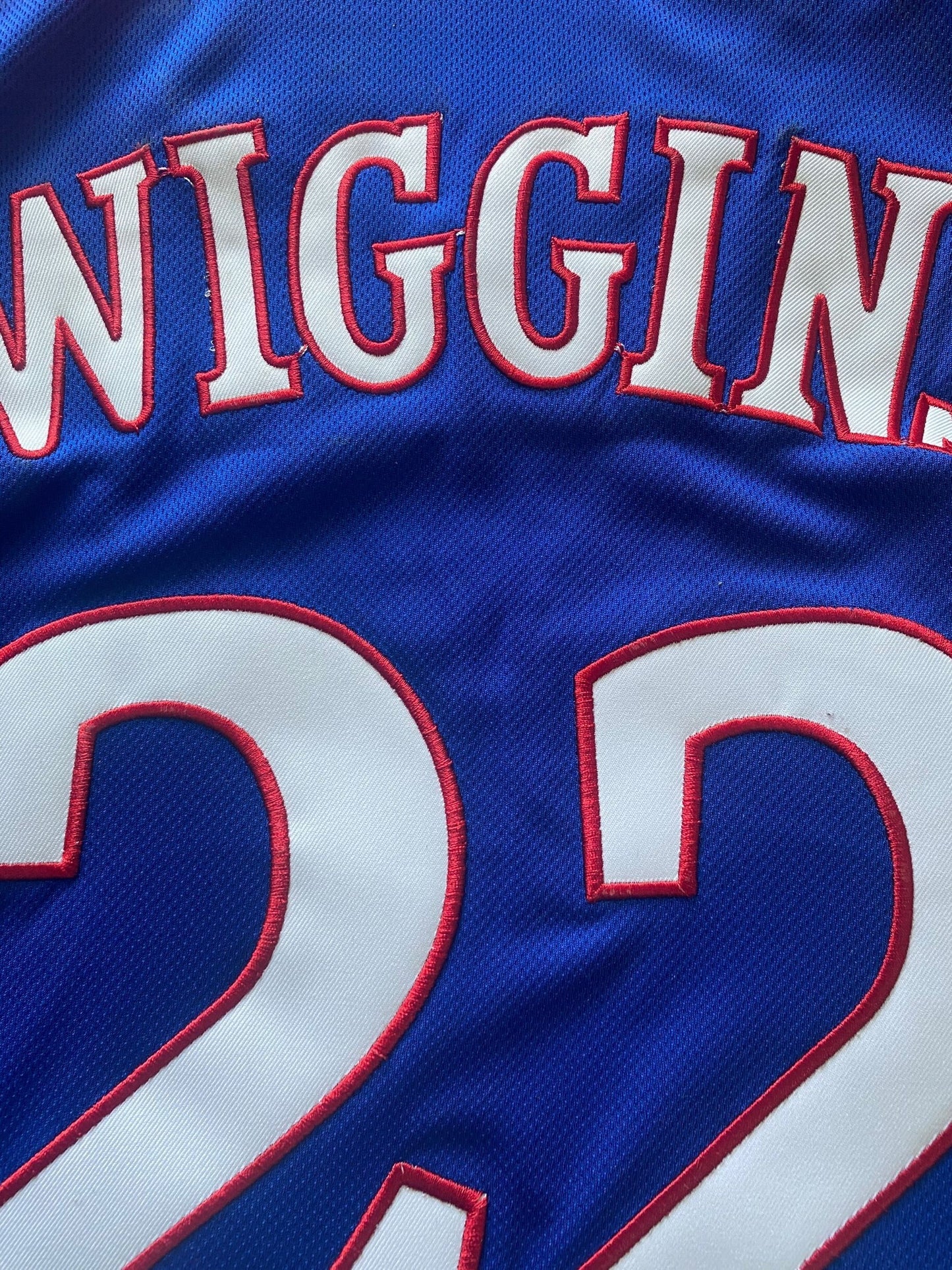 Kansas Jayhawks Andrew Wiggins #22 Kansas College Basketball Jersey