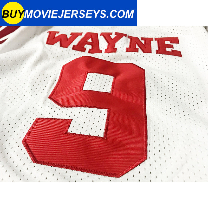 A Different World – Dwayne Wayne #9 Hillman College Basketball Jersey (White)