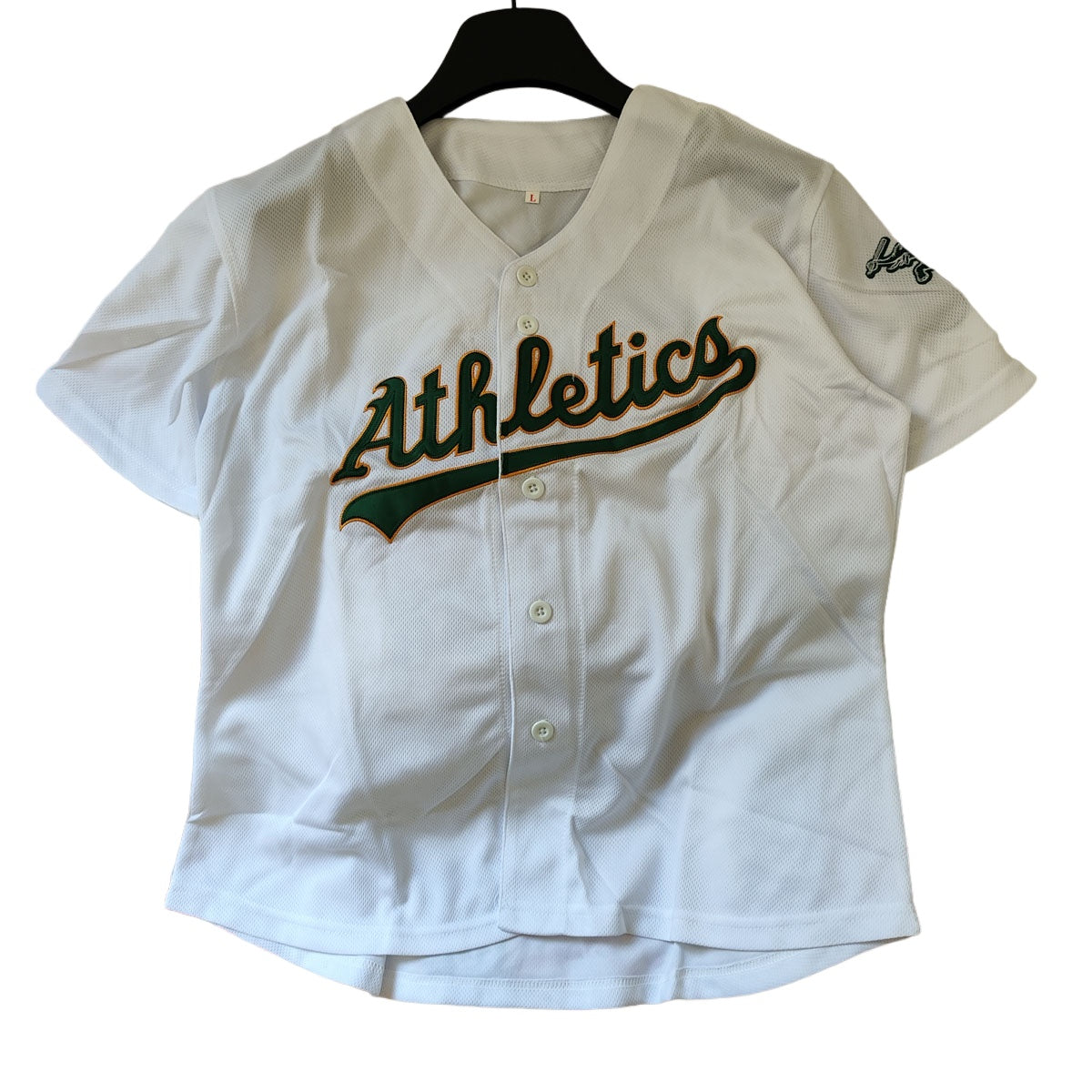 American Youth Baseball Jersey Short-sleeved Embroidered Hiphop Sports Top