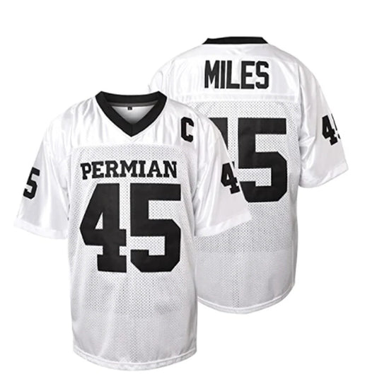 Boobie Miles #45 Friday Night Lights Football Jersey – White Version