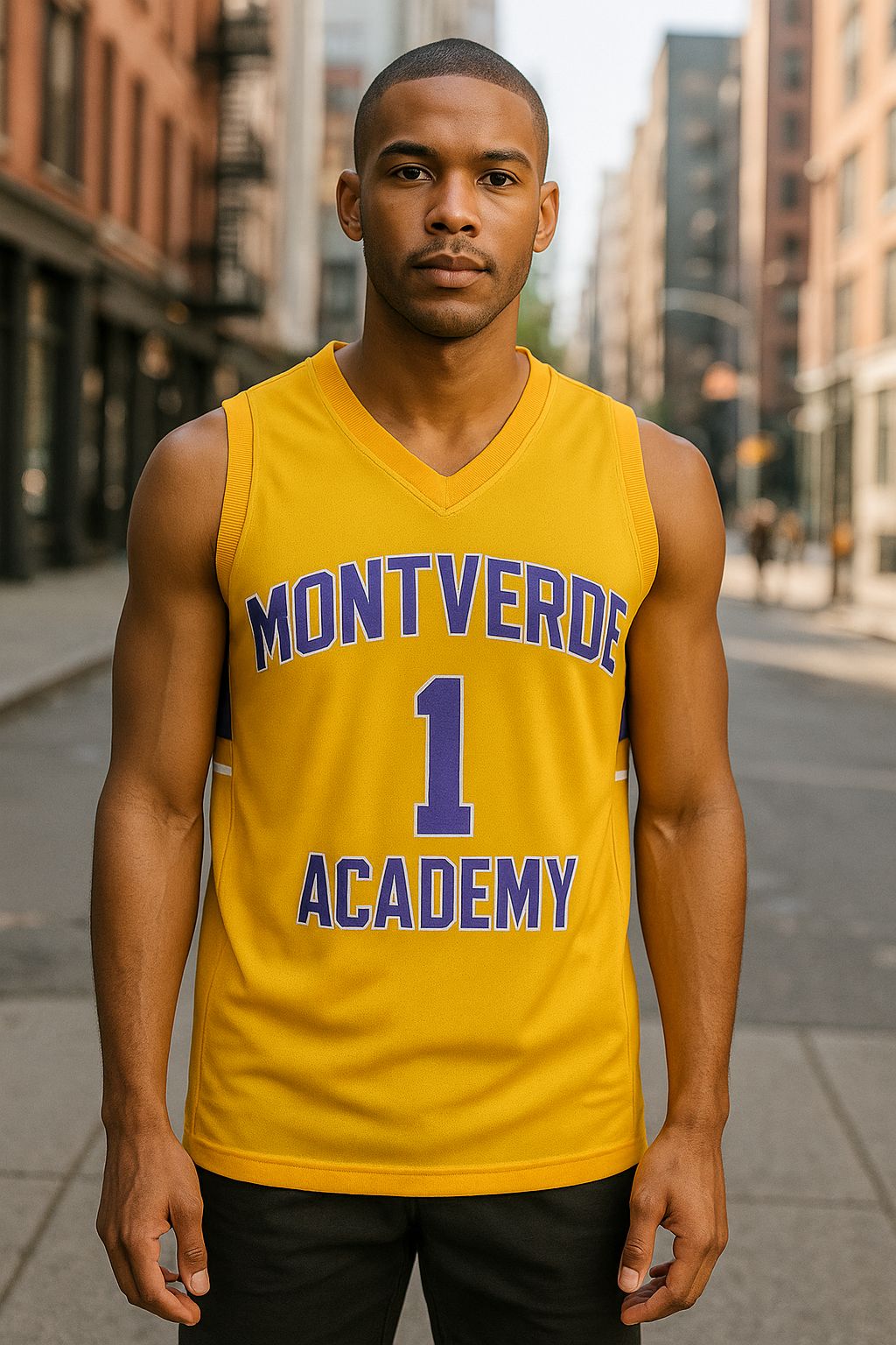 Cade Cunningham Montverde Academy #1 High School Basketball Jersey Yellow