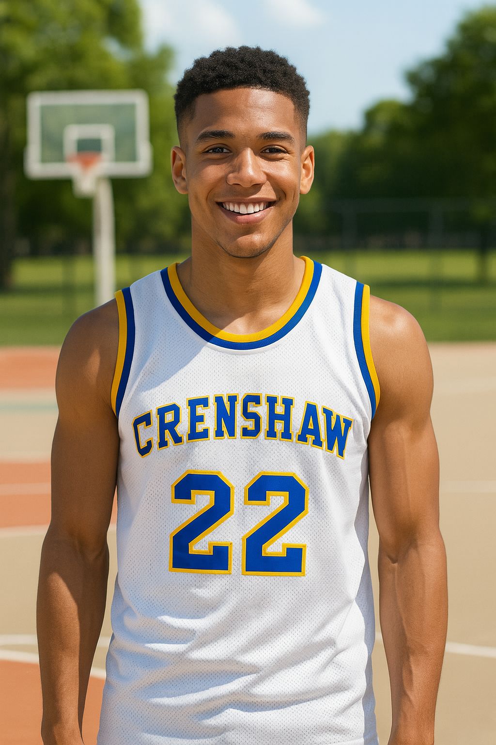 Love and Basketball Quincy McCall #22 Basketball Movie Jersey