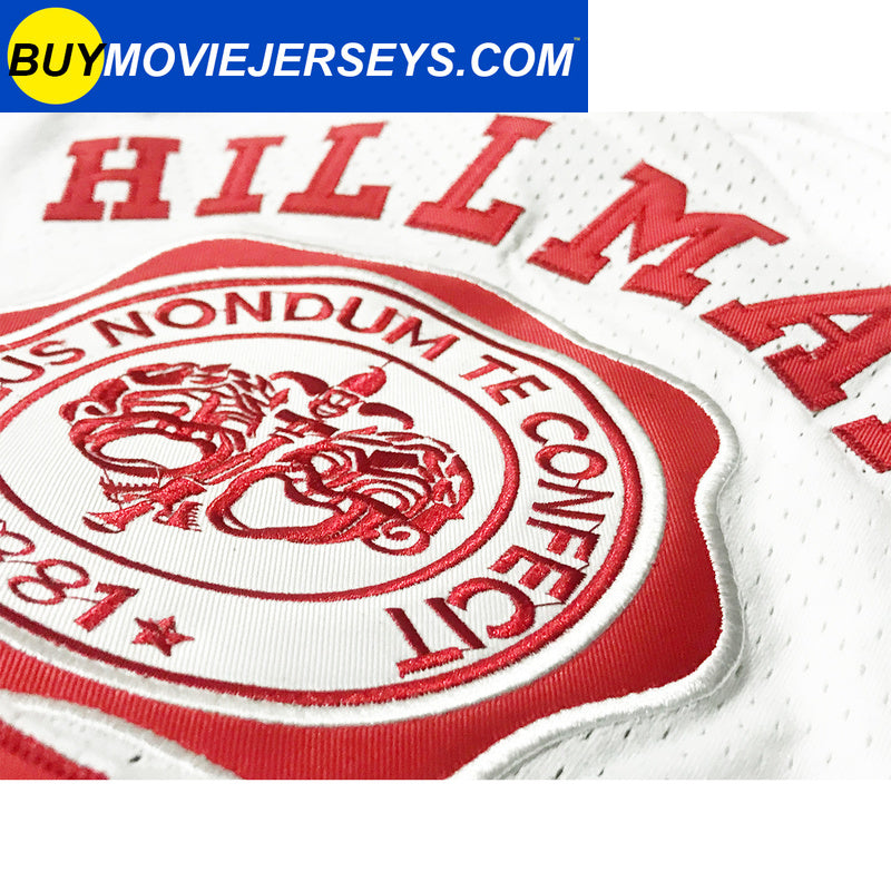 A Different World – Dwayne Wayne #9 Hillman College Basketball Jersey (White)