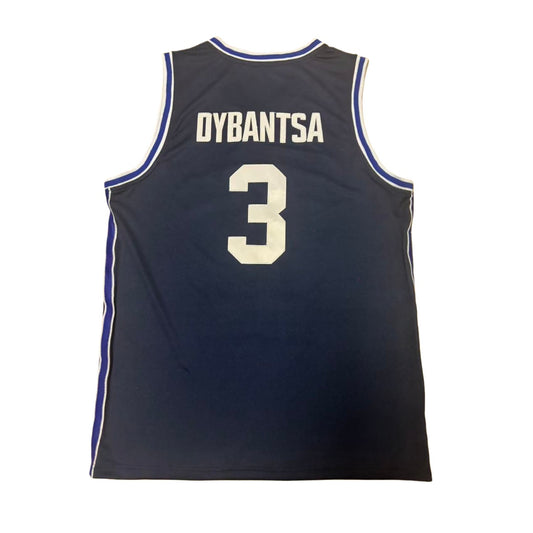AJ Dybantsa #3 Brigham Young University Basketball Jersey - Dark Blue Embroidery