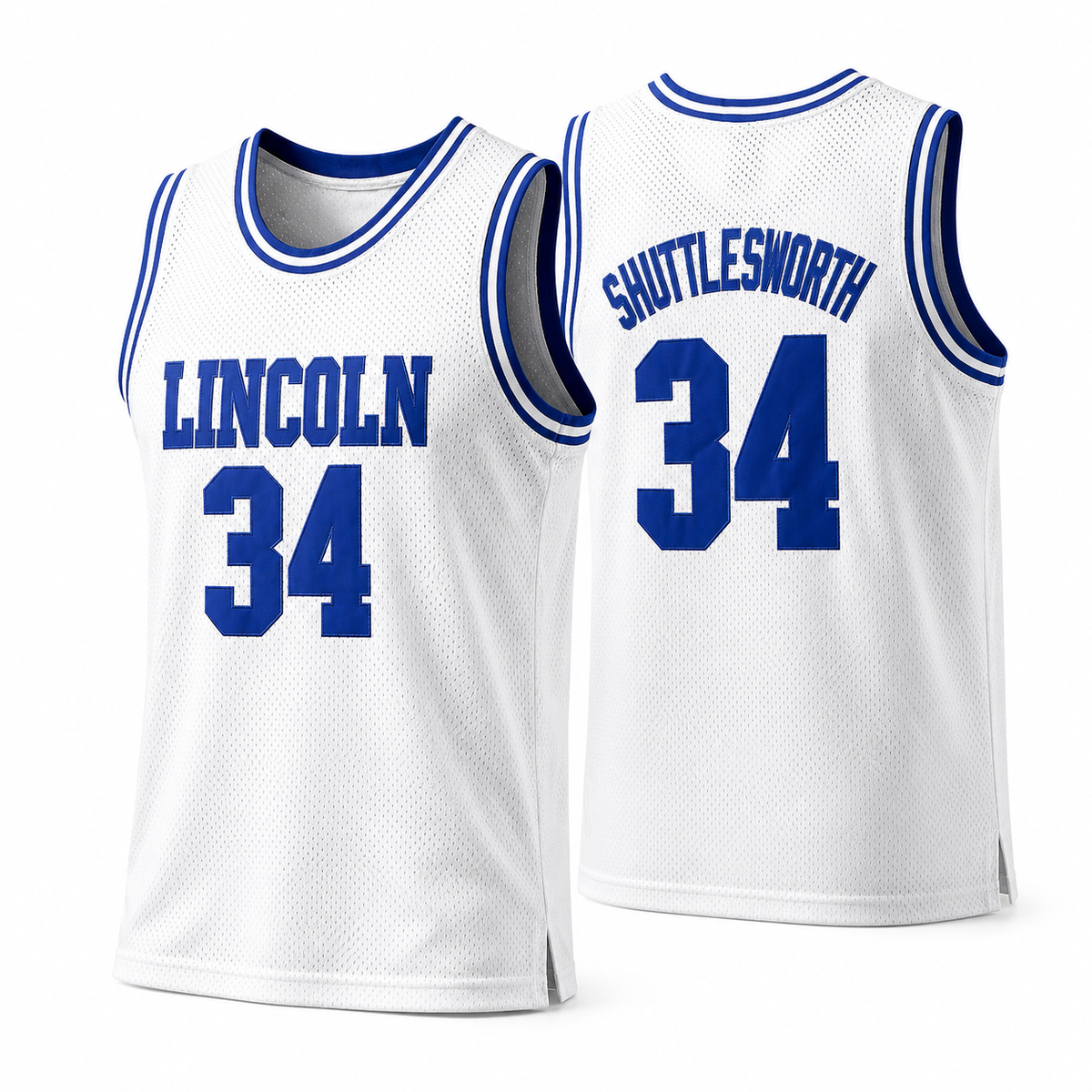He Got Game Jesus Shuttlesworth #34 Lincoln Basketball Jersey