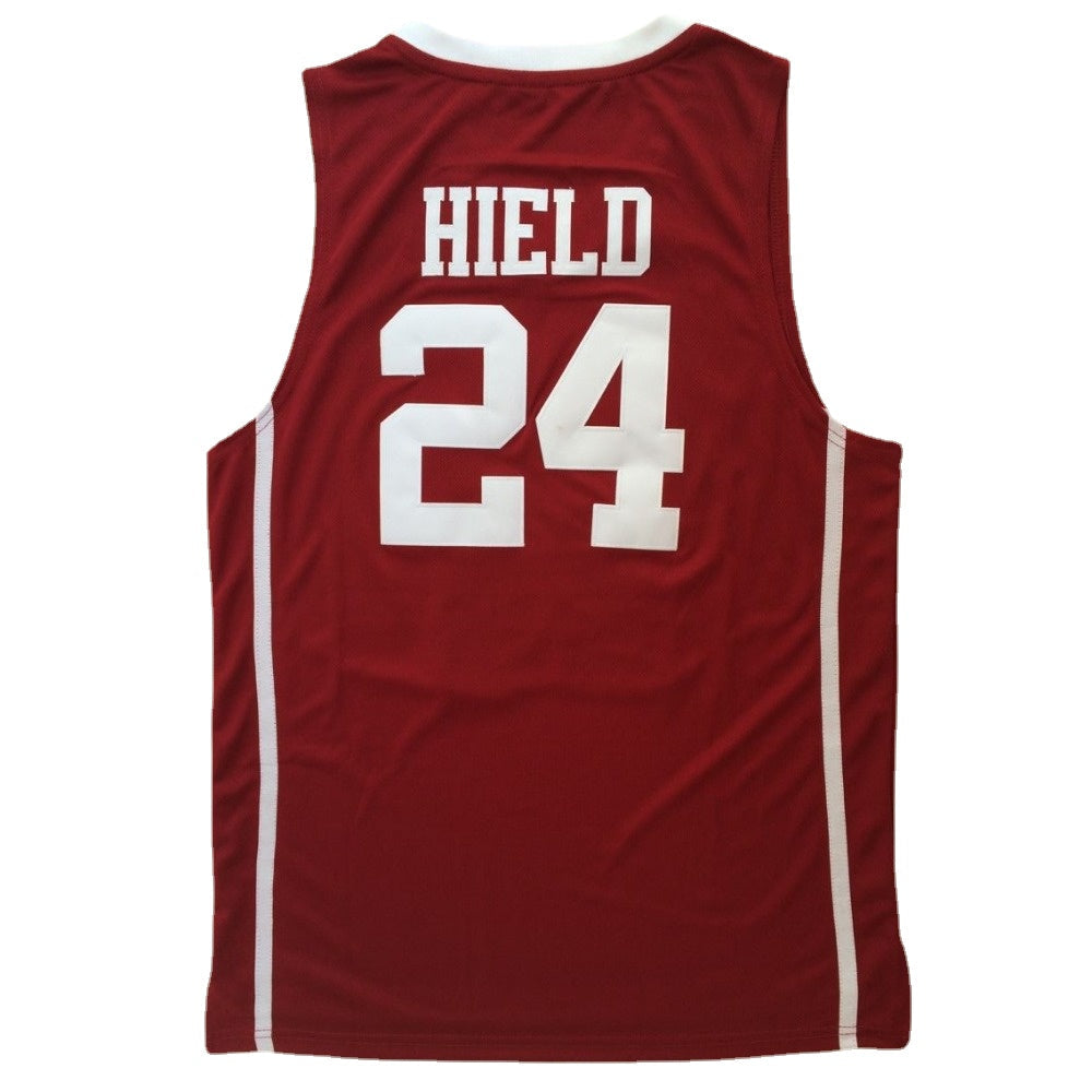 Custom Oklahoma Sooners #24 Buddy Hield Red Basketball Jersey - College Fan Gear