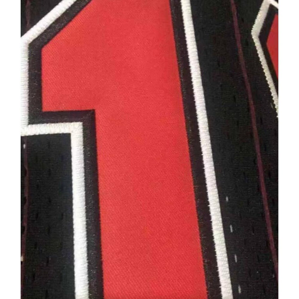 Premium Custom Embroidered Retro Swim man Chicago Basketball Jersey