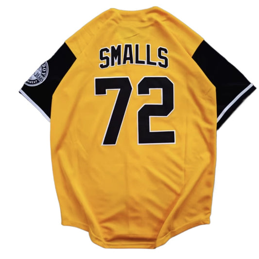 Biggie Smalls #72 Bad Boy Jersey – Yellow Baseball Edition