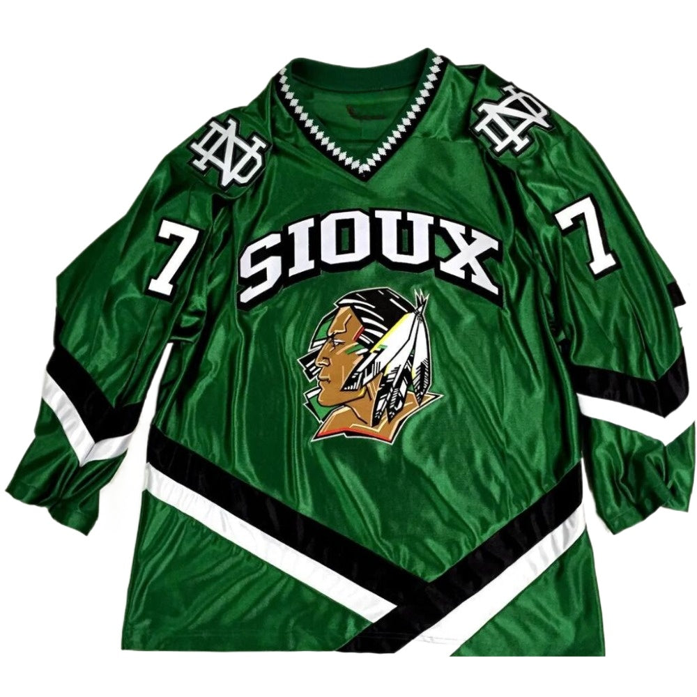 North Dakota Ice Hockey Jerseys Fighting Sioux Hockey Jersey 3 Colors Men Size