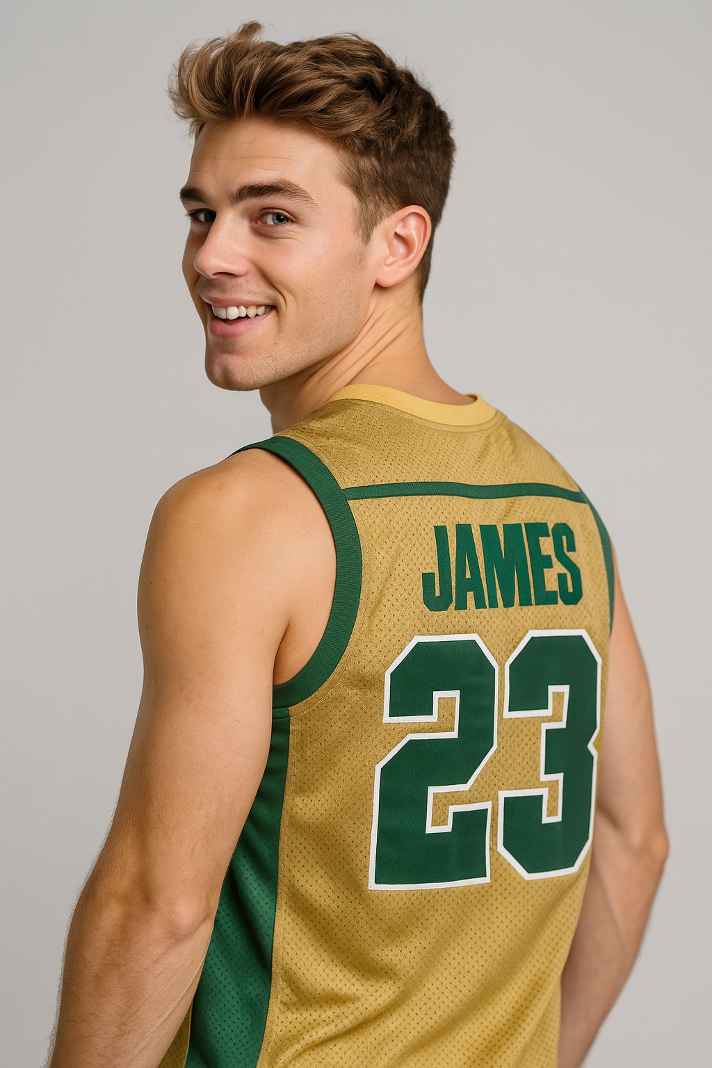 LeBron James High School Jersey – St. Vincent-St. Mary Fighting Irish #23