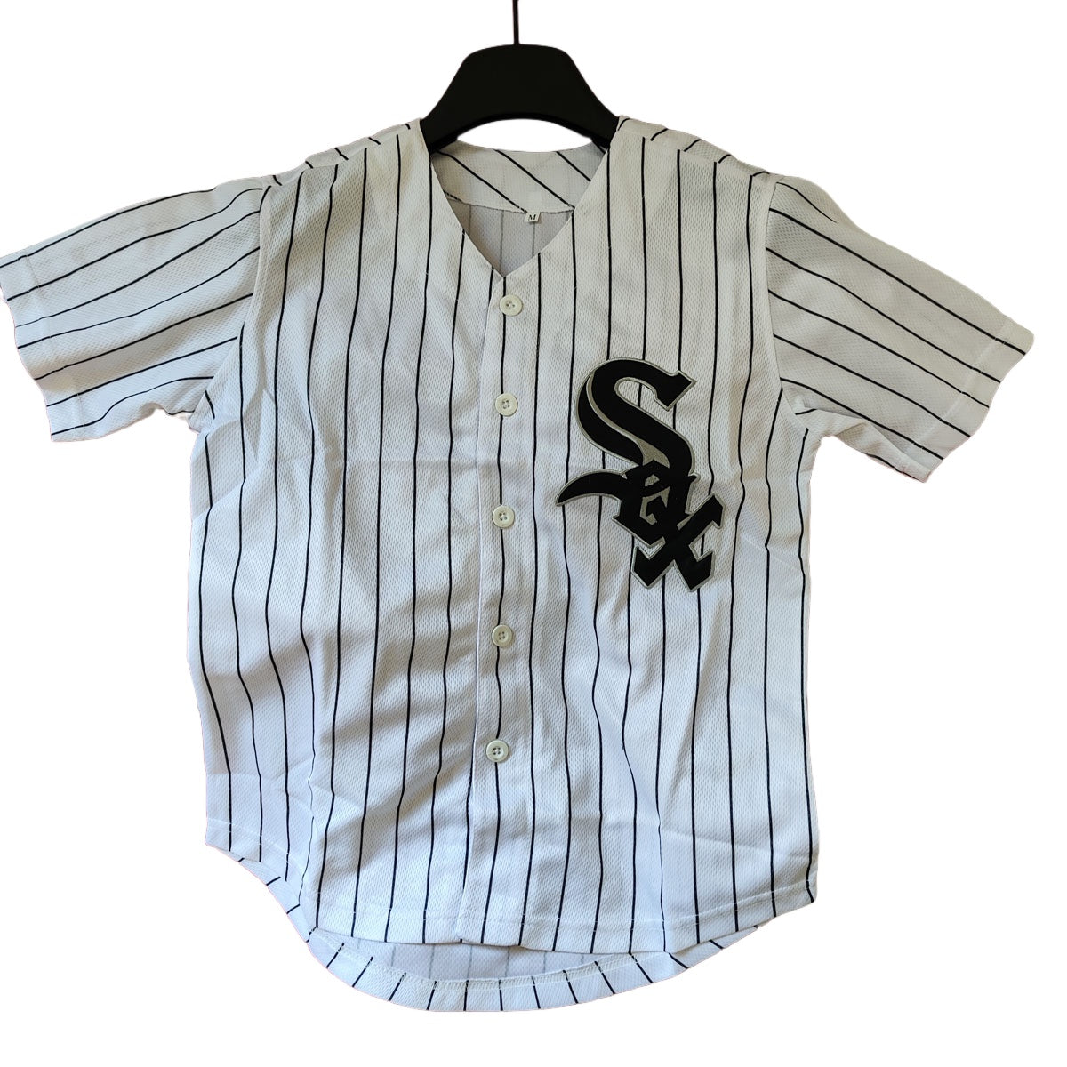 American Youth Baseball Jersey Short-sleeved Embroidered Hiphop Sports Top