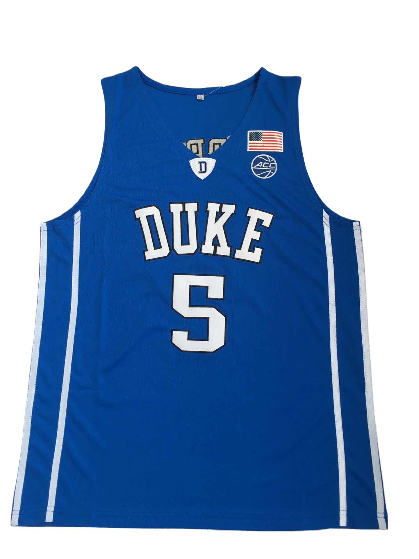 R.J. Barrett #5 Duke College Basketball Jersey -Blue