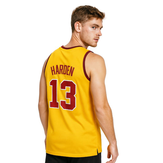 James Harden #13 Arizona State College Basketball Jersey Yellow