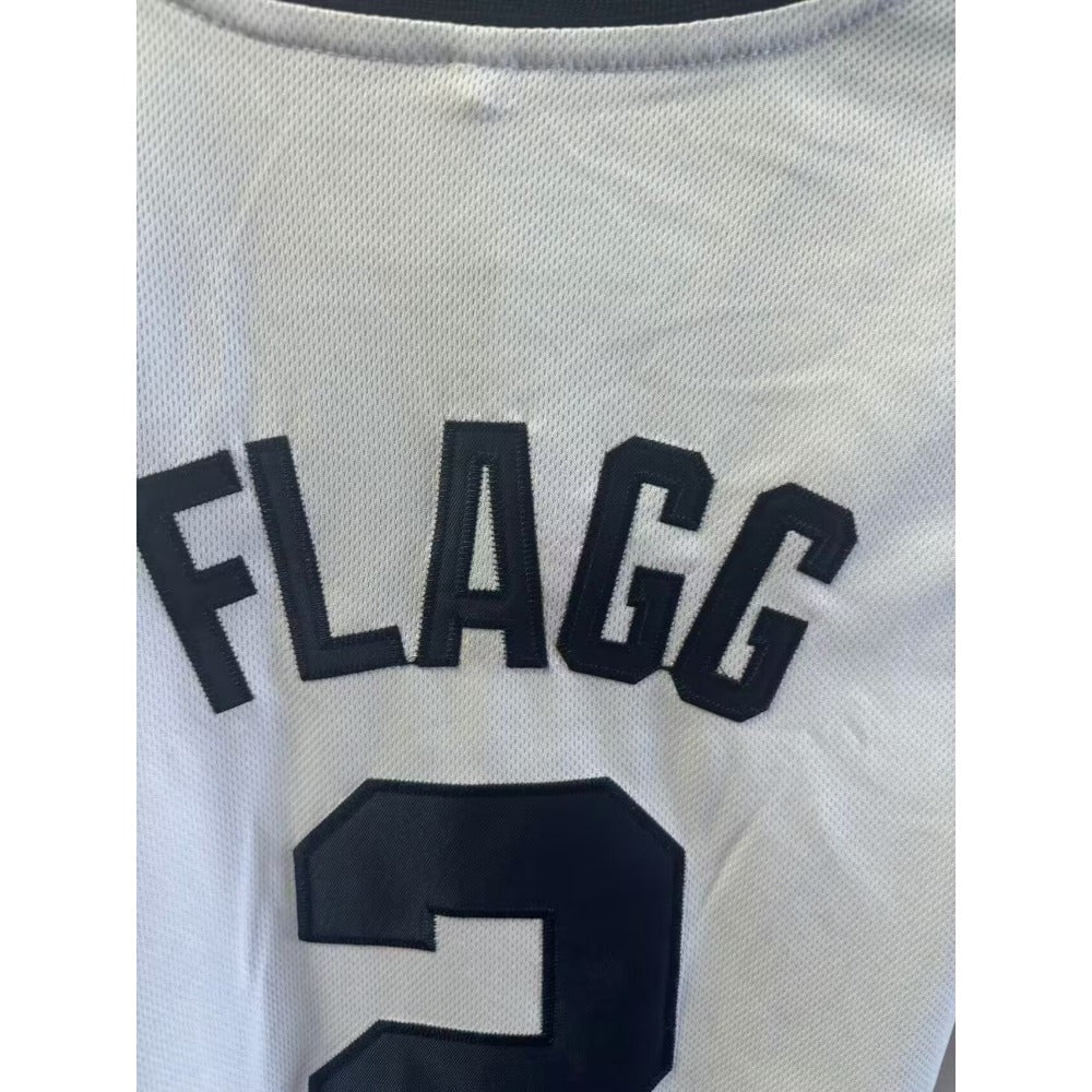 Cooper Flagg #2 Duke College Basketball Jersey - White Embroidery