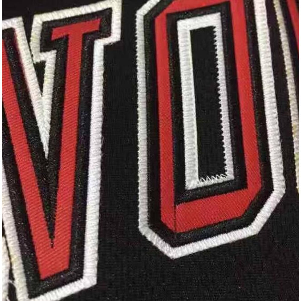 Premium Custom Embroidered Retro Swim man Chicago Basketball Jersey