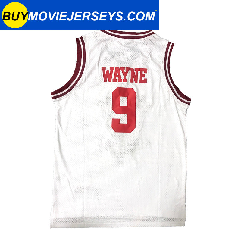 A Different World – Dwayne Wayne #9 Hillman College Basketball Jersey (White)