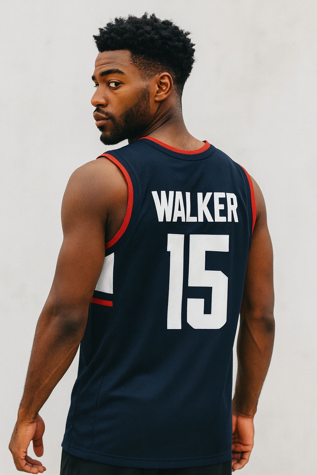 Retro Kemba Walker #15 Basketball Jersey - Classic College Fan Gear