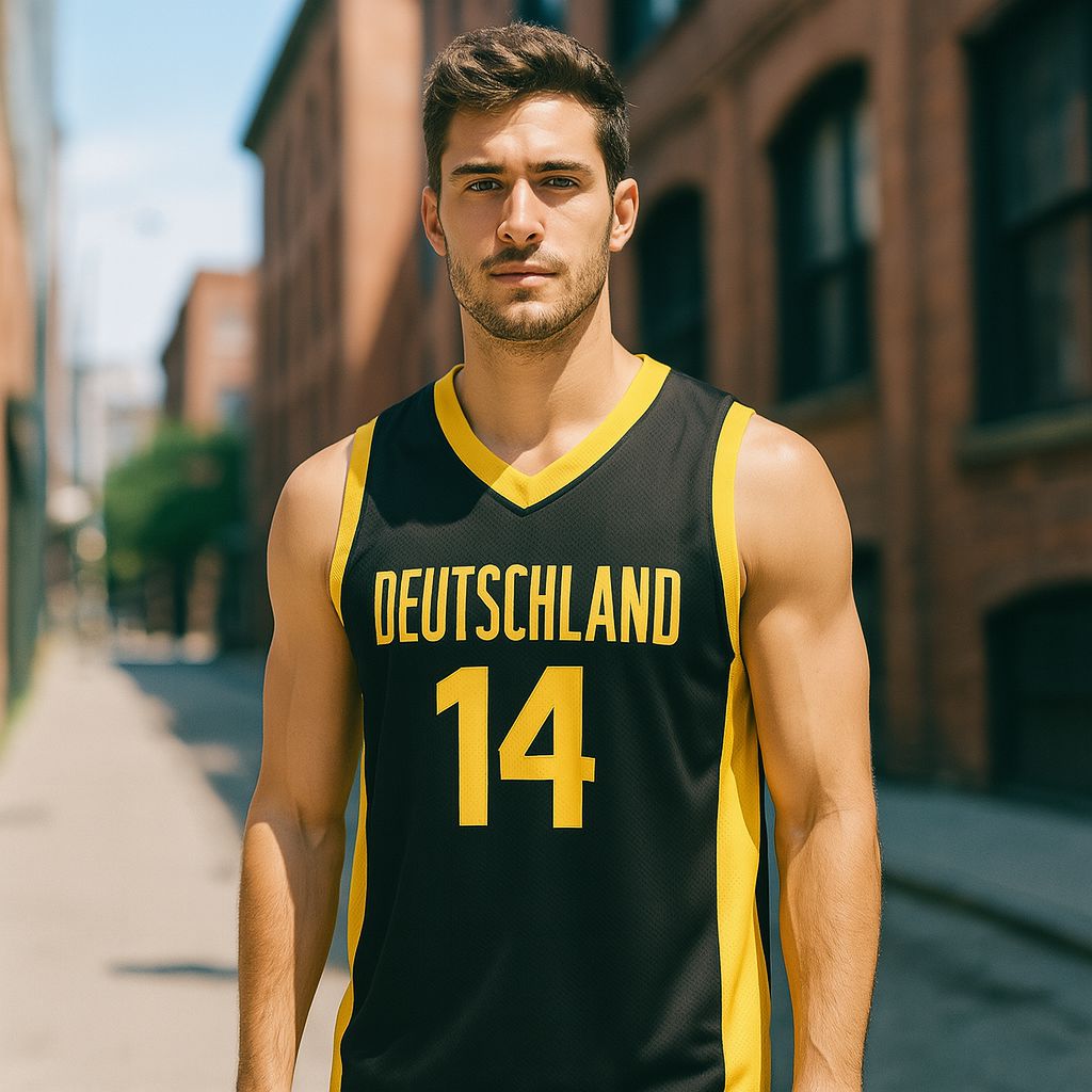 Dirk Nowitzki #14 Wurzburg Germany Basketball Jersey