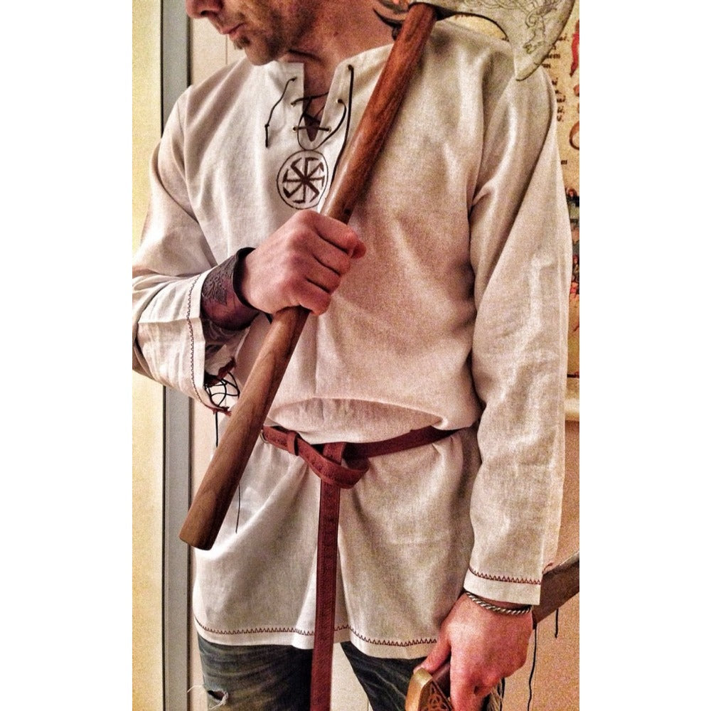 LARP Tunic Medieval Faire Viking Warrior Outfit Knight Costume Crusader Templar