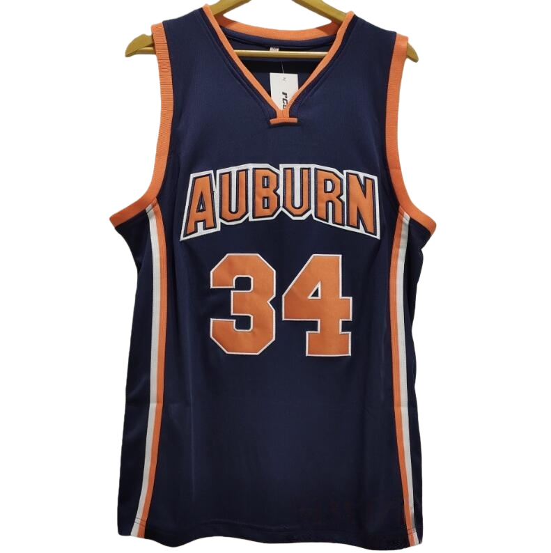 Vintage Charles Barkley #34 Auburn Throwback Classic Retro Fall Basketball Jersey
