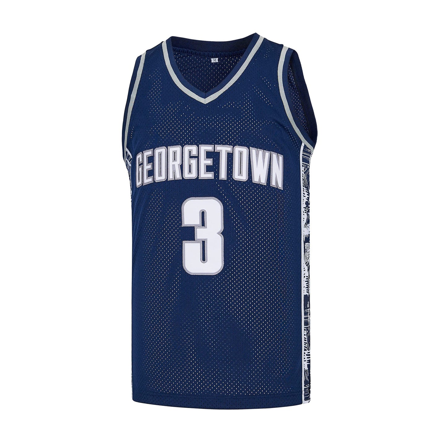 Hoyas Allen Iverson #3 Georgetown University Basketball Jersey