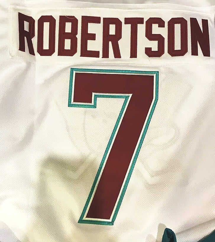 Custom Mighty Ducks White Hockey Jersey – Your Name & Number