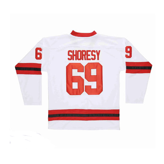 Shoresy Irish #69 Hockey Jersey – White Ice Comedy Throwback