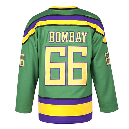 The Mighty Ducks Movie Hockey Jersey #66 Gordon Bombay