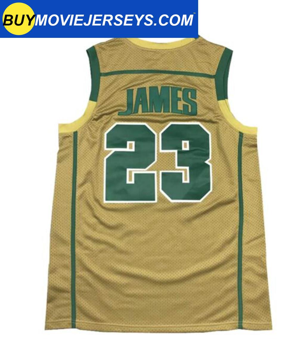 Lebron James #23 High School Jersey - Irish Basketball Jersey