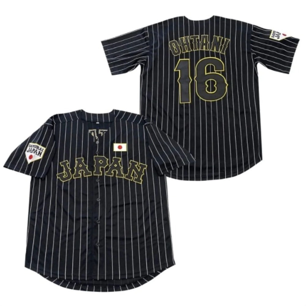 Japan Baseball Jersey #16 Shohei Ohtani Retro Jersey