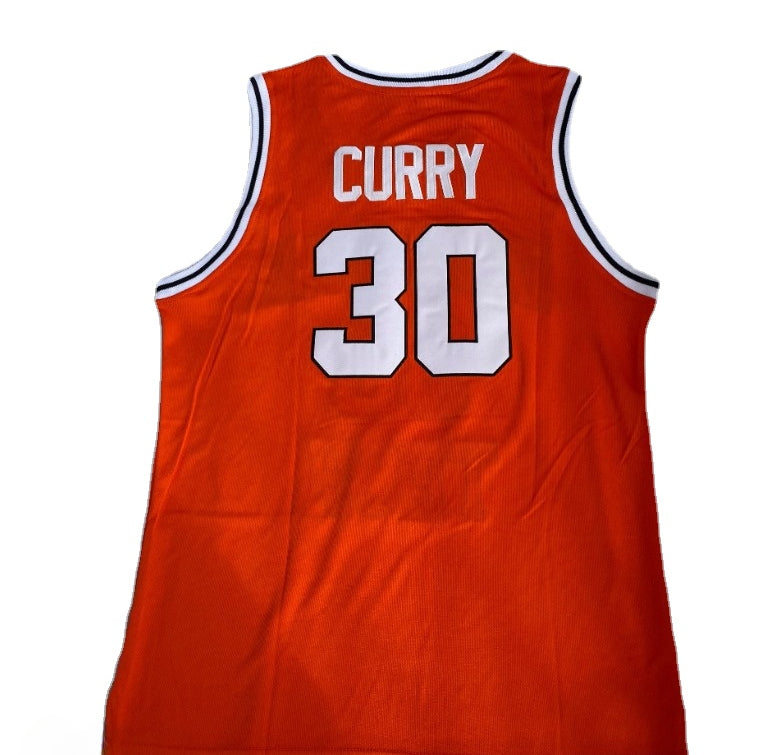 Dell Curry #30 Virginia College Basketball Jersey Orange