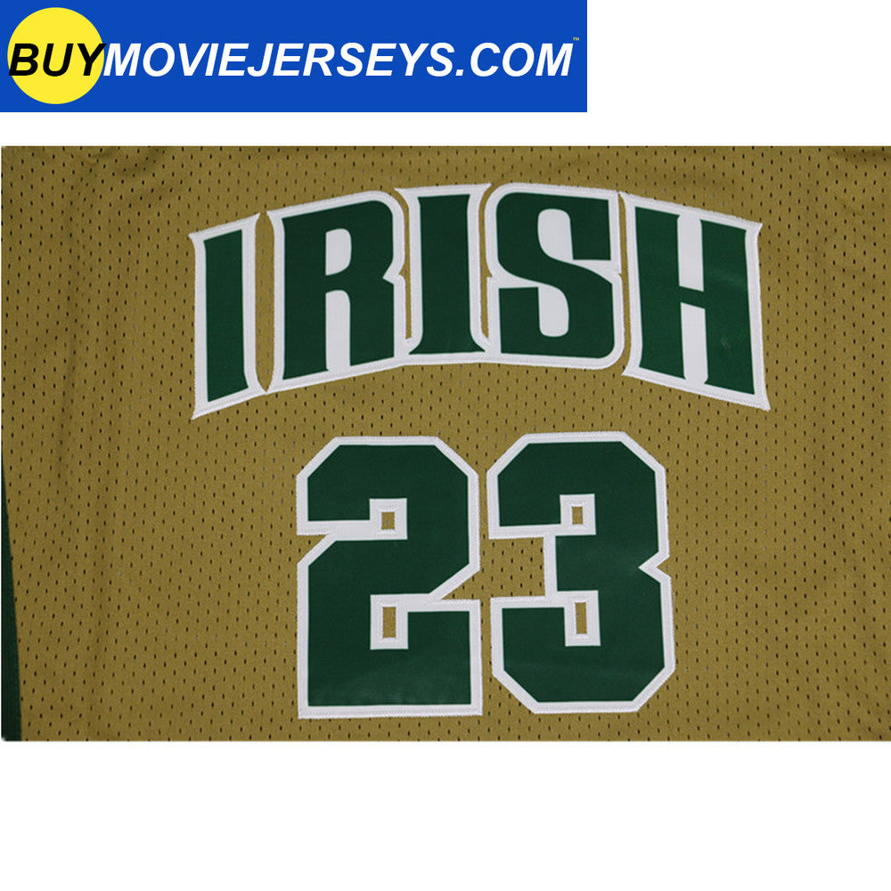 Lebron James #23 High School Jersey - Irish Basketball Jersey