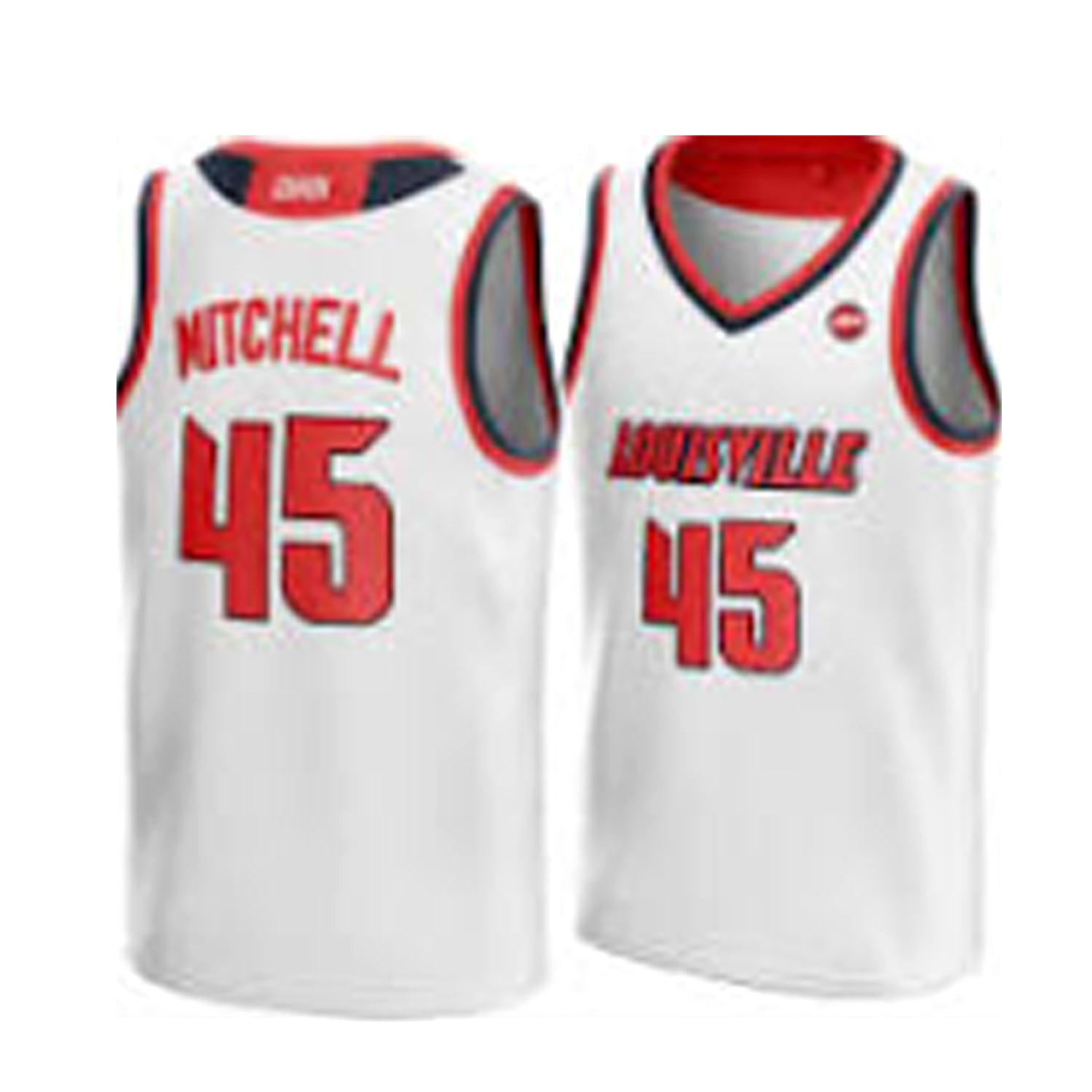 Donovan Mitchell #45 Louisville College Basketball Jersey Black buymoviejerseys.com