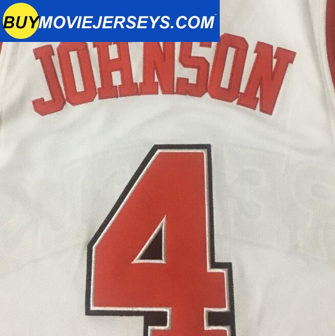 Larry Johnson #4 UNLV Rebels Retro Basketball Jersey White